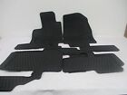 0000-8b-n02 0000-89-n02 Mazda Oem 2007-2014 Cx9 Cx-9 Rubber 1st 2nd 3rd Row Weather Floor Mats