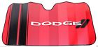 003705r01 Plasticolor Dodge Red Windshield Sunshade New