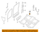 0128100613 Nissan Oem Mat Grommet
