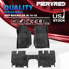 0602447448867 Jeep Wrangler Jk Door All Weather Rubber Slush 602447448867