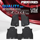 0602447448874 Jeep Wrangler Jl Door All Weather Rubber Slush 602447448874