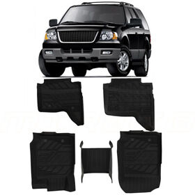 10148445 1 X Full Set Of 3d Car Floor Mats Fit For Ford Ranger Super Crew 2019-2021