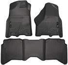 10099 Husky Liners Floor Mats Weatherbeater Dodge Ram Truck Crew Cab