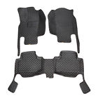 1118jegr84x3 Blk Car Floor Mats Front Rear Carpet Liner Mat For