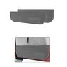 123001 Lund Lower Door Panel Carpet Black Front Dodge 612959230010