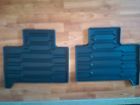 12498903 Hummer Rear Rubber Floor Mats Black Gm