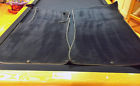 1266840229 Set Of Lh Rh Blue Mercedes Foamed Carpets