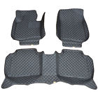 1315hytu84x3 Blk Car Floor Mats Front Rear Carpet Liner Mat For