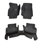 1316auq584x3 Blk Car Floor Mats Front Rear Carpet Liner Mat For