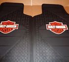 1384r Plasticolor Harley Davidson Floor Mats Made In Free Ship