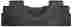 00753933143619 14361 Husky Liners Weatherbeater 2nd Seat Floor Liner Black For 2012-2016 Expedition