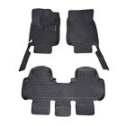 1718tohi84x3 Blk Car Floor Mats Front Rear Carpet Liner Mat For