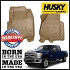 18733 Husky Liners Weatherbeater Ford Front Row Floor Mats Tan
