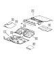 1cm52bd5aa Mopar Chrysler Genuine Cargo Floor Carpet