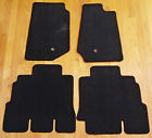 1sk96 Chrysler Jeep Wrangler Original Factory Oem Black Carpet Floor Mats