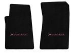 3297420 2002-2005 T-bird Mats Script Set Pair Floor Black Thunderbird Logo