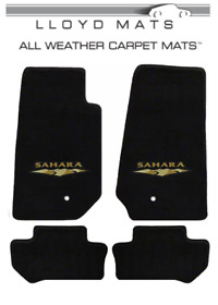 Jw34k 2011-2013 Jeep Wrangler Jk Lloyd All Weather Front And Rear Sahara Logo