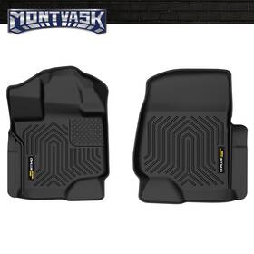 Mmo541278 2014mmotor Floor Mats Fit For 15-25 Ford F-150 F150 Super Crew Cab All Weather Tpe Liners