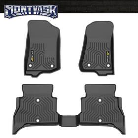 Mmo848951 2014mmotor 3d Molded Tpe Floor Mats Liners Fit For 2021-2025 Jeep Wrangler 4xe All Weather