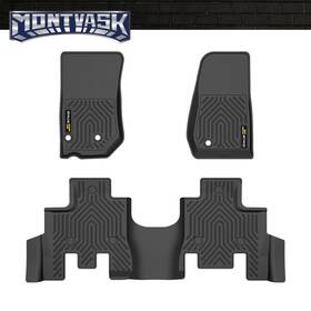 Mmo995244 2014mmotor Tpe Floor Mats Liners Fit For 2013-2018 Jeep Wrangler Jk 4 Door All Weather