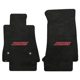 Lm620190 2016-2023 Camaro Lloyd Velourtex Black Floor Mats Red Ss Logo