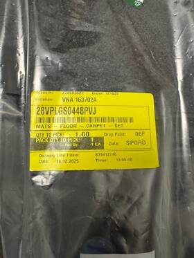 Vplgs0438 2020 Land Rover Hse Floor Mats Carpets And Cargo Liners