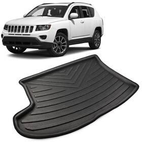 22shopde 332456275627 Car Rear Boot Mat Trunk Liner Cargo Floor Tray For Jeep Compass 2007-2016 2015