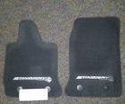 23112197 Gm Corvette Stingray Black Floor Mats With Mojave Stitching
