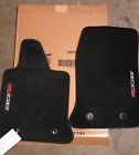 23476280 Chevy Chevrolet New Corvette Stingray Floor Mats Black White Stitching