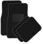 2581bk Stinger Floor Mats 4 Piece Full Set Heavy Duty Carpeted Universal Fit Car Suv Truck