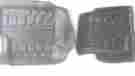 283002-b Lund Catch-it Vinyl Black Front Seat Floor Mat Set Of 2 612959061645