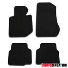 308-tra-363 Autozensation Bmw Black Cotton Side Carpet Floor Mats Pieces