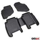 3494444 Omac Honda Fit Floor Mats Liner Molded Black 8698797938778