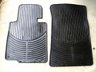 3696  Bmw Genuine Mac Neil Rubber Floor Matts Front Black By