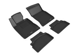 54891 3d Maxpider For 2013-2016 Hyundai Genisis Coupe Floor Mat Kagu Black R1 R2