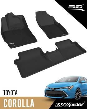 3d Maxpider 842132055677 Cargo Custom Fit All-weather Floor Mat For Select Toyota Corolla
