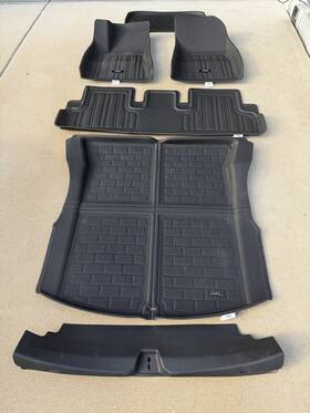 E1tl06901809 3d Maxpider Used Elitect All-weather Perfect Fit Floor Liner 2024 - 2026 Tesla Model 3