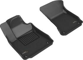 L1ad03011509 3d Maxpider Floor Mats Custom Fit Liners Kagu 1st Row For 11-2017 A8 Quattro / 13-2018 S8