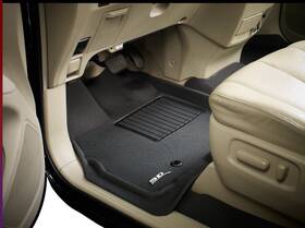 L1ch03911509 3d Maxpider Kagu Black Floormat For Chevrolet Silverado Double Cab/crew Cab - R1
