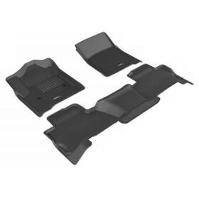 L1ch06801509 3d Maxpider Kagu Floor Liner 1 And 2nd Row Black For Chevy Tahoe 15