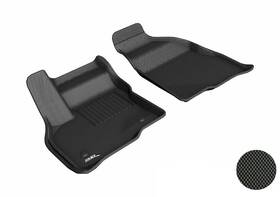 L1ch08711509 3d Maxpider Custom Fit Kagu Floor Mat Black 2017-23 Chevrolet Bolt Ev/ Euv