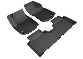 L1gm02301509 3d Maxpider Kagu Floor Liner 1st And 2nd Row Black For Gmc Terrain 18