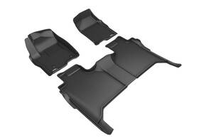 L1gm02501509 3d Maxpider Kagu Floor Liner 1&2 Rows Black For Gm P/u 1500 19