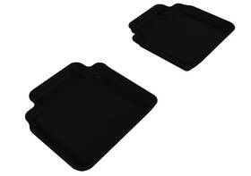 L1hd00821509 3d Maxpider For 2008-2012 Honda Accord Kagu 2nd Row Floormats - Black