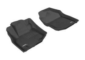 L1hd04211509 3d Maxpider Fits 2009-2013 Honda Fit Kagu 1st Row Floormat - Black