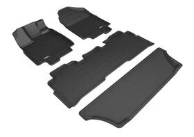 L1hd09101509 3d Maxpider For 2018-2022 Honda Odyssey Black All Weather Kagu Floor Mat 4pc