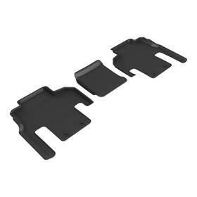 L1jp03421509 3d Maxpider 2022-2024 Fits Jeep Grand Wagoneer Kagu 2nd Row Floor Mats Black