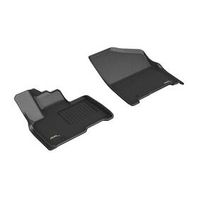 L1ka10811509 3d Maxpider 25-26 Fits Kia Carnival Hybrid Black 1st Rows Floor Mat