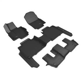 L1mb13801509 3d Maxpider Floor Mat Set Fits Mercedes Benz Gls-class 20-22 Kagu