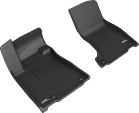 3d Maxpider L1mr00911509 Floor Mats Custom Fit Liners Kagu Black 1st Row For 2019-2025 Levante 5-seater
